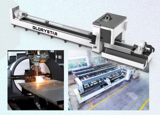 力星激光NS-6024HG三卡盤激光切管機比肩某快，風(fēng)靡全球！