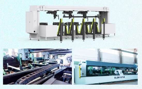 力星激光NS-6024HG三卡盤激光切管機比肩某快，風(fēng)靡全球！