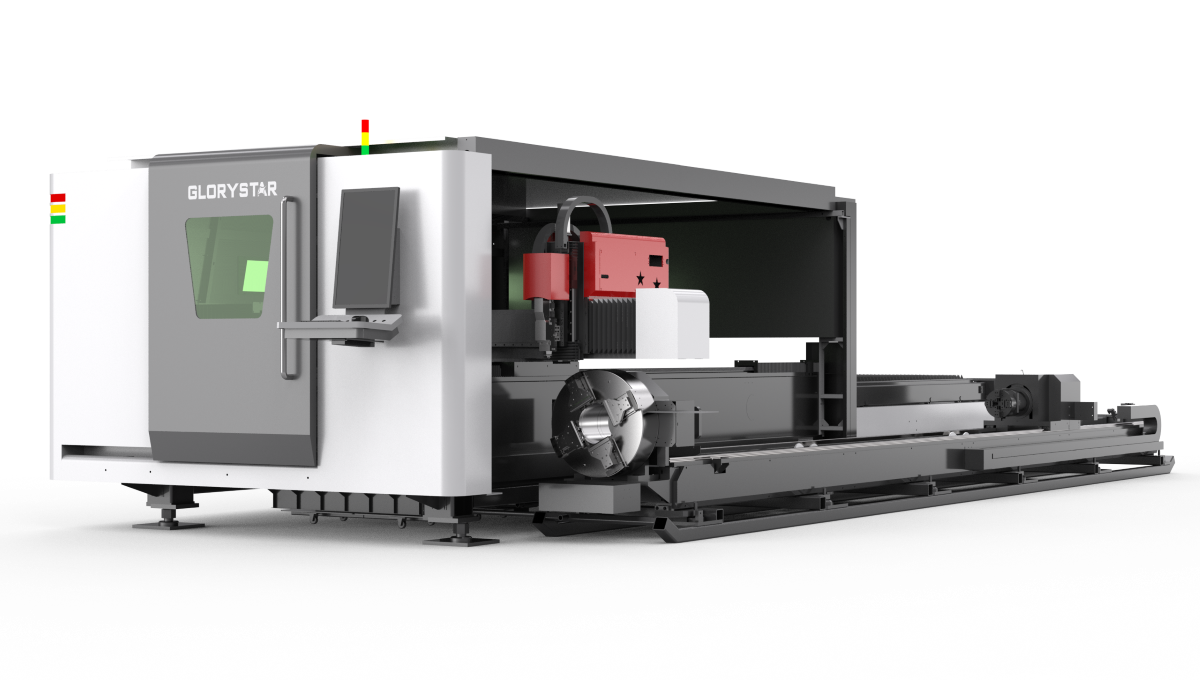 GS?全防護板管一體激光切割機 GS?全防護板管一體激光切割機