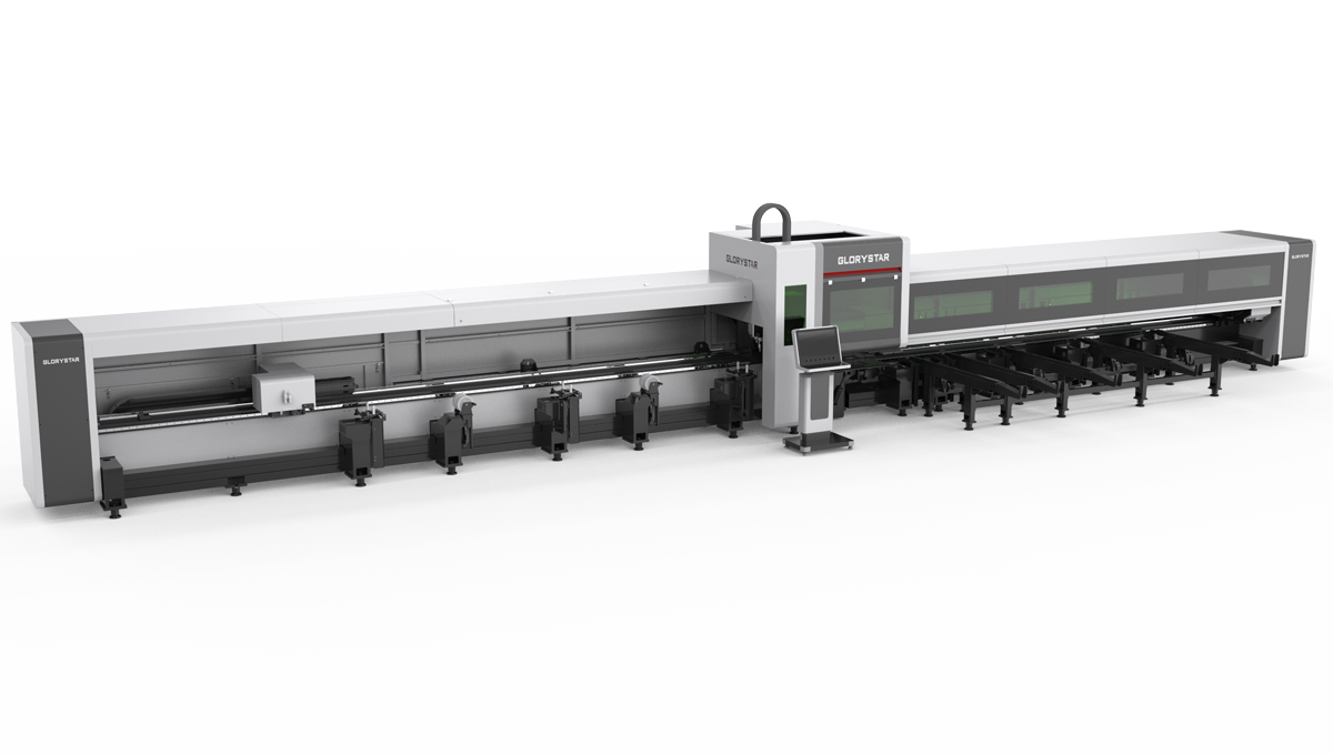 ??&nbsp;重型管三卡盤激光切管機