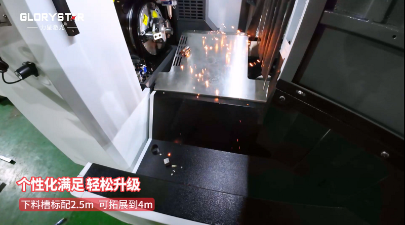 有精度!有速度!VS6012TG雙卡盤光纖激光管材切割機(jī) 有精度!有速度!VS6012TG雙卡盤光纖激光管材切割機(jī)