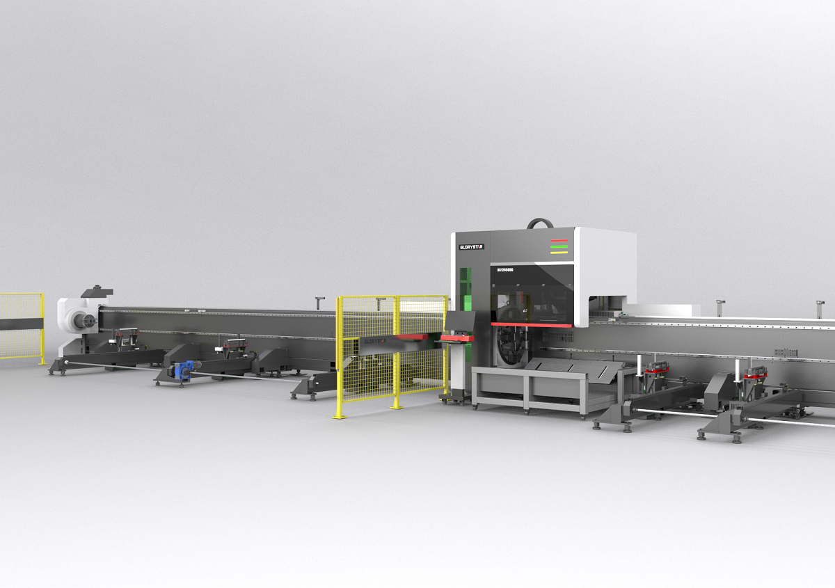 ?? 三卡盤重型激光管材切割機 ?? 三卡盤重型激光管材切割機