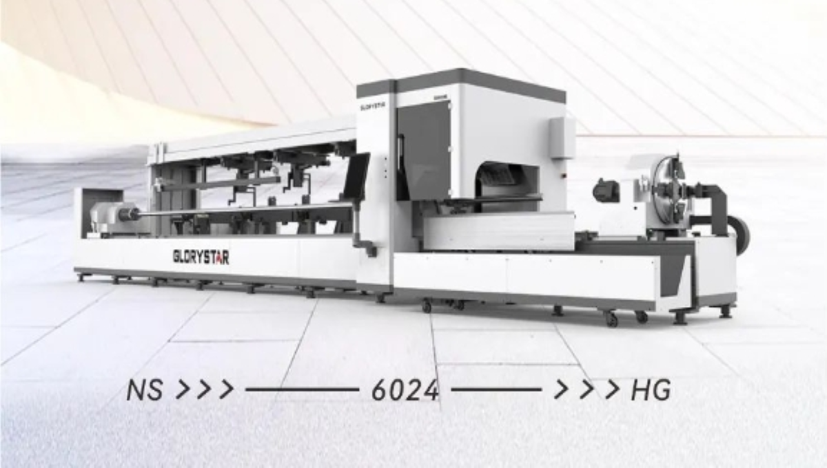 力星激光NS-6024HG三卡盤激光切管機比肩某快，風靡全球！